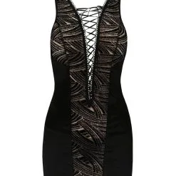 Robe Courte D'intérieur En Tulle Beige Floqué Avec Dos Nos Lara - Casmir 7 Robe Courte D'intérieur En Tulle Beige Floqué Avec Dos Nos Lara - Casmir -LINGERIES Soldes robe lingerie lara casmir only love 34099840549044