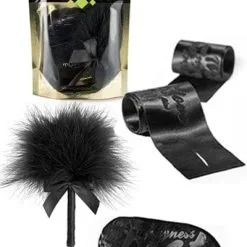 Kit 3 Accessoires Sexy Instruments De Plaisir Vert - Bijoux Indiscrets