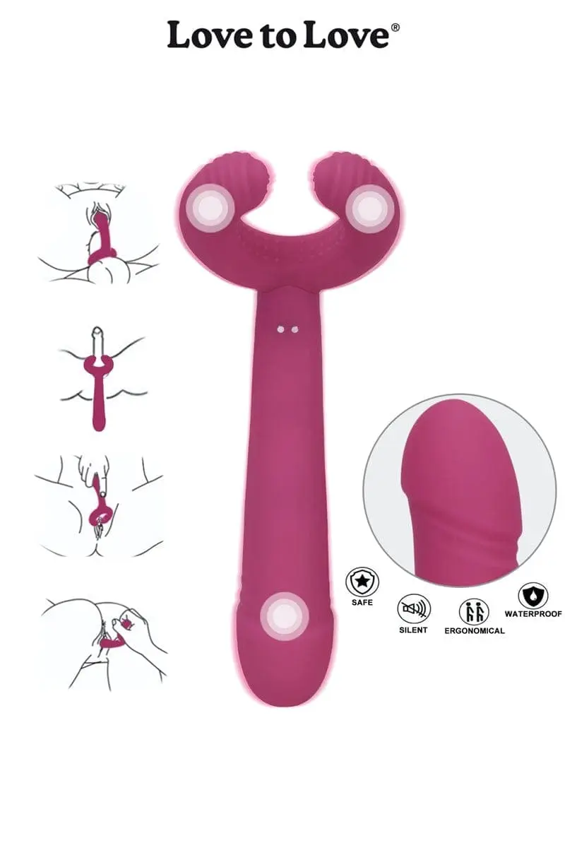Sextoy Multi-fonctions Please Me 3 Moteurs Puissants étanche - Love To Love 2 Sextoy Multi-fonctions Please Me 3 Moteurs Puissants étanche - Love To Love – Image 2