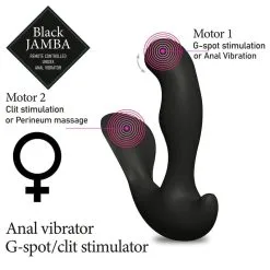FeelzToys Stimulateur Anal Chauffant + Vibrant Télécommandé Unisexe - Black Jamba 8 FeelzToys Stimulateur Anal Chauffant + Vibrant Télécommandé Unisexe - Black Jamba -LINGERIES Soldes stimulateur anal chauffant vibrant telecommande unisexe black jamba only love 34042312982708