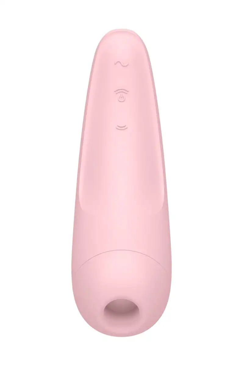 Stimulateur Clitoridien Air Pulsé Connecté Curvy 2+ Rose 13,4cm - Satisfyer 2 Stimulateur Clitoridien Air Pulsé Connecté Curvy 2+ Rose 13,4cm - Satisfyer – Image 2