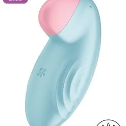 Stimulateur Clitoridien Connecté Tropical Tip Bleu - Satisfyer
