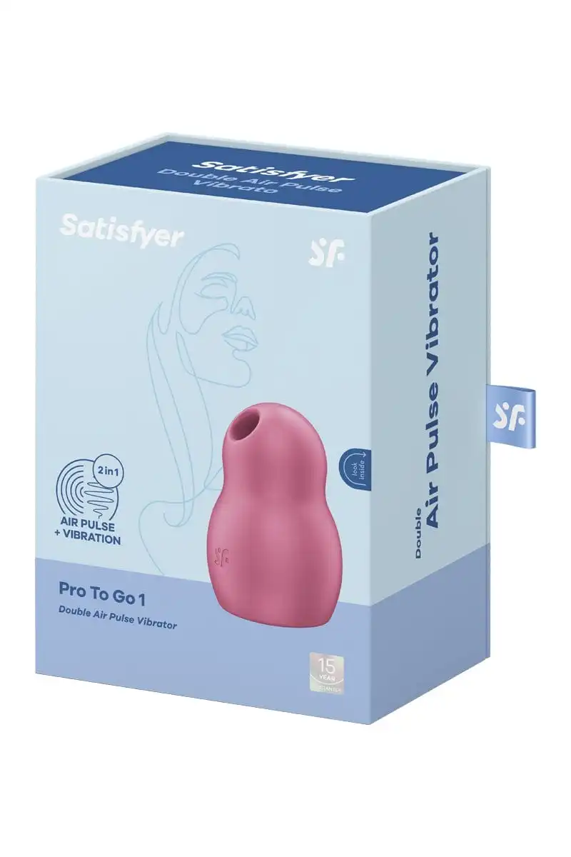 Stimulateur Clitoridien De Poche Air Pulsé Pro To Go 1 Rose - Satisfyer 5 Stimulateur Clitoridien De Poche Air Pulsé Pro To Go 1 Rose - Satisfyer – Image 5