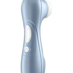 Stimulateur Clitoridien Sans Contact Pulsations Pro 2 Bleu 15cm - Satisfyer