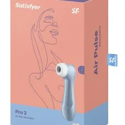 Stimulateur Clitoridien Sans Contact Pulsations Pro 2 Bleu 15cm - Satisfyer -LINGERIES Soldes stimulateur clitoridien sans contact pulsations pro 2 bleu 15cm satisfyer only love 34888351154356