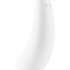 Stimulateur Ondes De Pression + Vibrations Connecté Curvy 2+ Blanc - Satisfyer -LINGERIES Soldes stimulateur connecte curvy 2 blanc satisfyer only love 34525299474612
