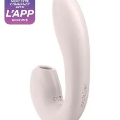 Stimulateur Connecté Ondes De Pression + Vibrations Sunray Rose - Satisfyer 6 Stimulateur Connecté Ondes De Pression + Vibrations Sunray Rose - Satisfyer -LINGERIES Soldes stimulateur connecte ondes de pression vibrations sunray rose satisfyer only love 34909072457908