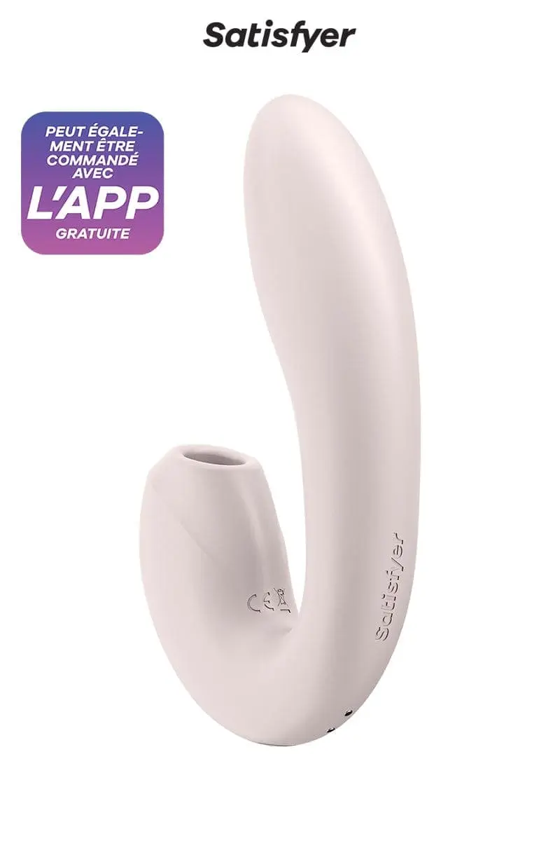 Stimulateur Connecté Ondes De Pression + Vibrations Sunray Rose - Satisfyer 3 Stimulateur Connecté Ondes De Pression + Vibrations Sunray Rose - Satisfyer – Image 3