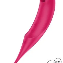 Stimulateur De Clitoris Air Pulse Twirling Pro Rouge - Satisfyer