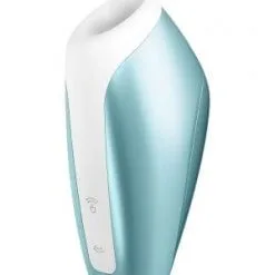 Stimulateur De Clitoris Vibrations Et Ondes Pressions Breeze Bleu - Satisfyer