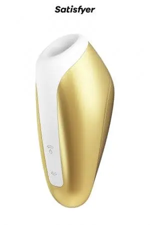 Stimulateur De Clitoris Air Pulse Format Voyage Breeze Doré - Satisfyer 1 Stimulateur De Clitoris Air Pulse Format Voyage Breeze Doré - Satisfyer