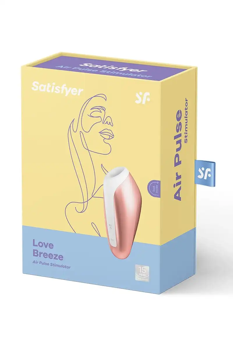 Stimulateur De Clitoris étanche Et Silencieux Breeze Cuivre - Satisfyer 4 Stimulateur De Clitoris étanche Et Silencieux Breeze Cuivre - Satisfyer – Image 4