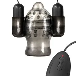 Stimulateur De Gland Vibrant 20 Modes En Jelly Extensible 8 X 5cm - Blue Junker