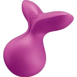 Stimulateur En Forme De Poisson Viva La Vulva 3 Bordeaux - Satisfyer