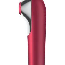 Stimulateur Féminin Double Stimulations Dual Love Rose 18cm - Satisfyer -LINGERIES Soldes stimulateur feminin double stimulations dual love rose 18cm satisfyer only love 34979228188852