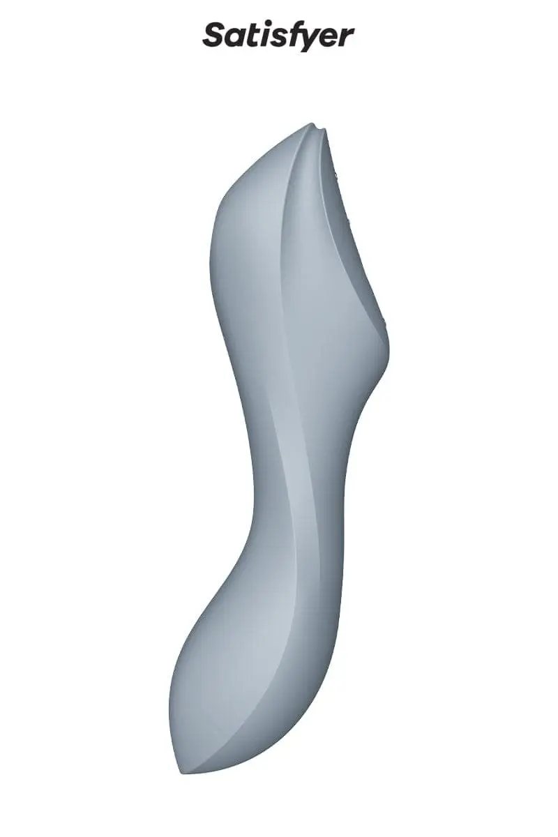 Stimulateur Féminin Triple Fonction Curvy Trinity 3 Gris - Satisfyer 5 Stimulateur Féminin Triple Fonction Curvy Trinity 3 Gris - Satisfyer – Image 5