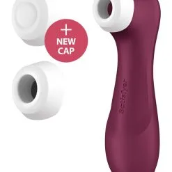 Stimulateur Pro 2 Generation 3 Air Pulse & Air Liquid Bordeaux - Satisfyer