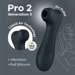 Stimulateur Pro 2 Generation 3 Double Air Pulsé Noir - Satisfyer 9 Stimulateur Pro 2 Generation 3 Double Air Pulsé Noir - Satisfyer -LINGERIES Soldes stimulateur pro 2 generation 3 double air pulse noir satisfyer only love 40811119280441