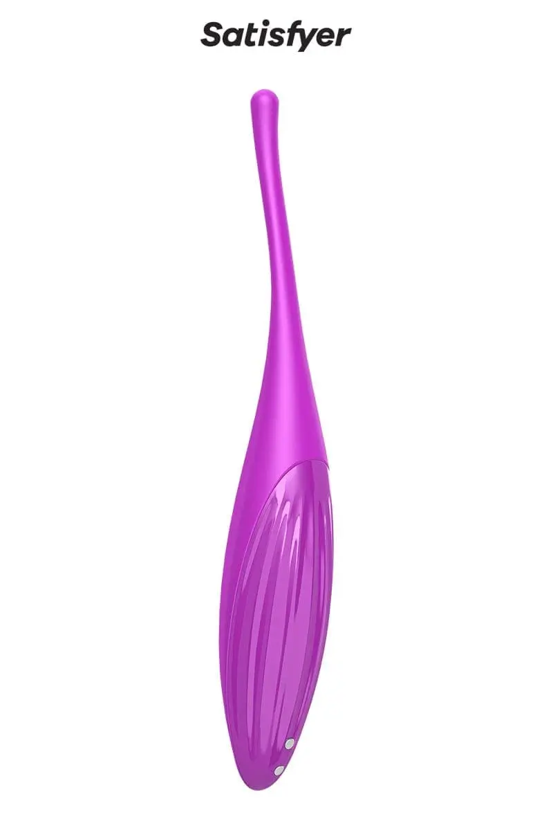 Stimulateur Vibrant Connecté Twirling Joy Fuchsia 18cm De Long - Satisfyer 3 Stimulateur Vibrant Connecté Twirling Joy Fuchsia 18cm De Long - Satisfyer – Image 3