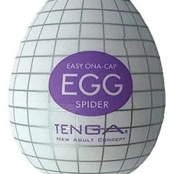 Masturbateur Oeuf élastomère élastique Egg Spider - Tenga