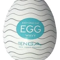Masturbateur Oeuf étirable à Usage Unique Egg Wavy - Tenga