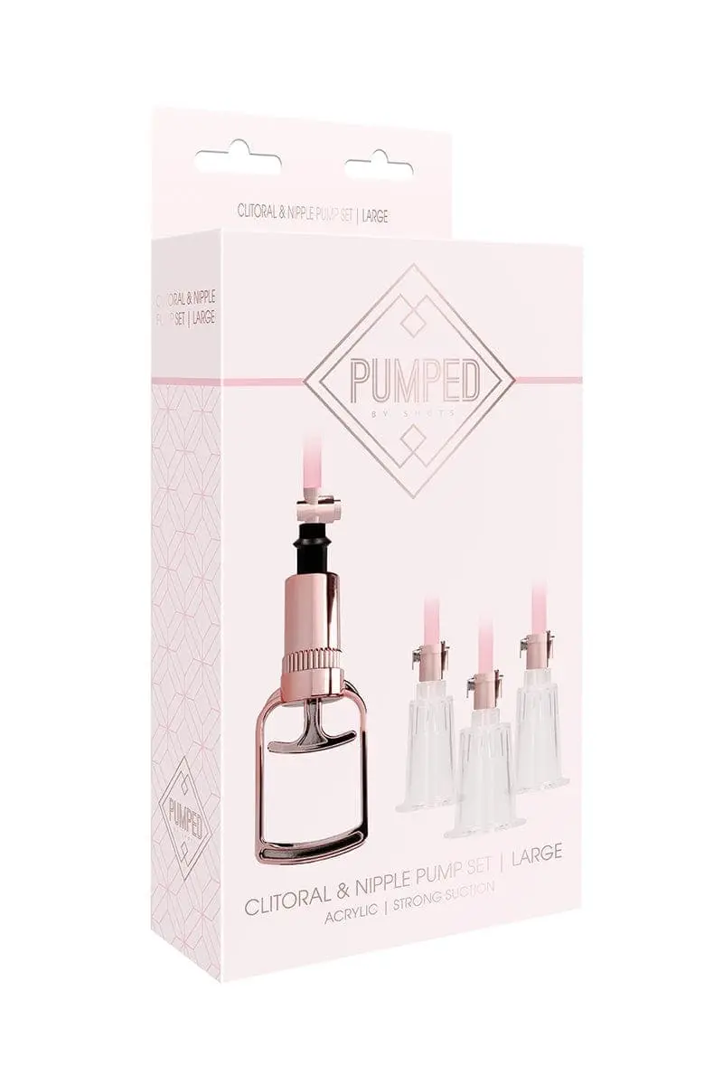 Triple Pompe Pour Stimulation Tétons Et Clitoris Intense Taille L - Pumped 5 Triple Pompe Pour Stimulation Tétons Et Clitoris Intense Taille L - Pumped – Image 5