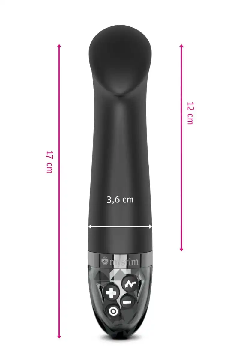Vibro Point G électro-stimulant Right On Ron E-Stim Edition - Mystim 2 Vibro Point G électro-stimulant Right On Ron E-Stim Edition - Mystim – Image 2