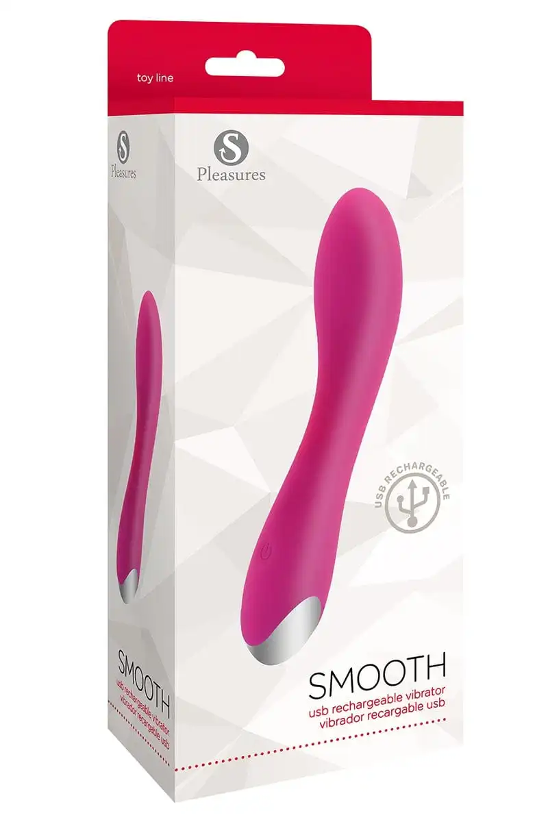 S-pleasures Vibromasseur 20 Modes Vibrant Rechargeable Smooth Rose 18cm - SPleasures 3 S-pleasures Vibromasseur 20 Modes Vibrant Rechargeable Smooth Rose 18cm - SPleasures – Image 3