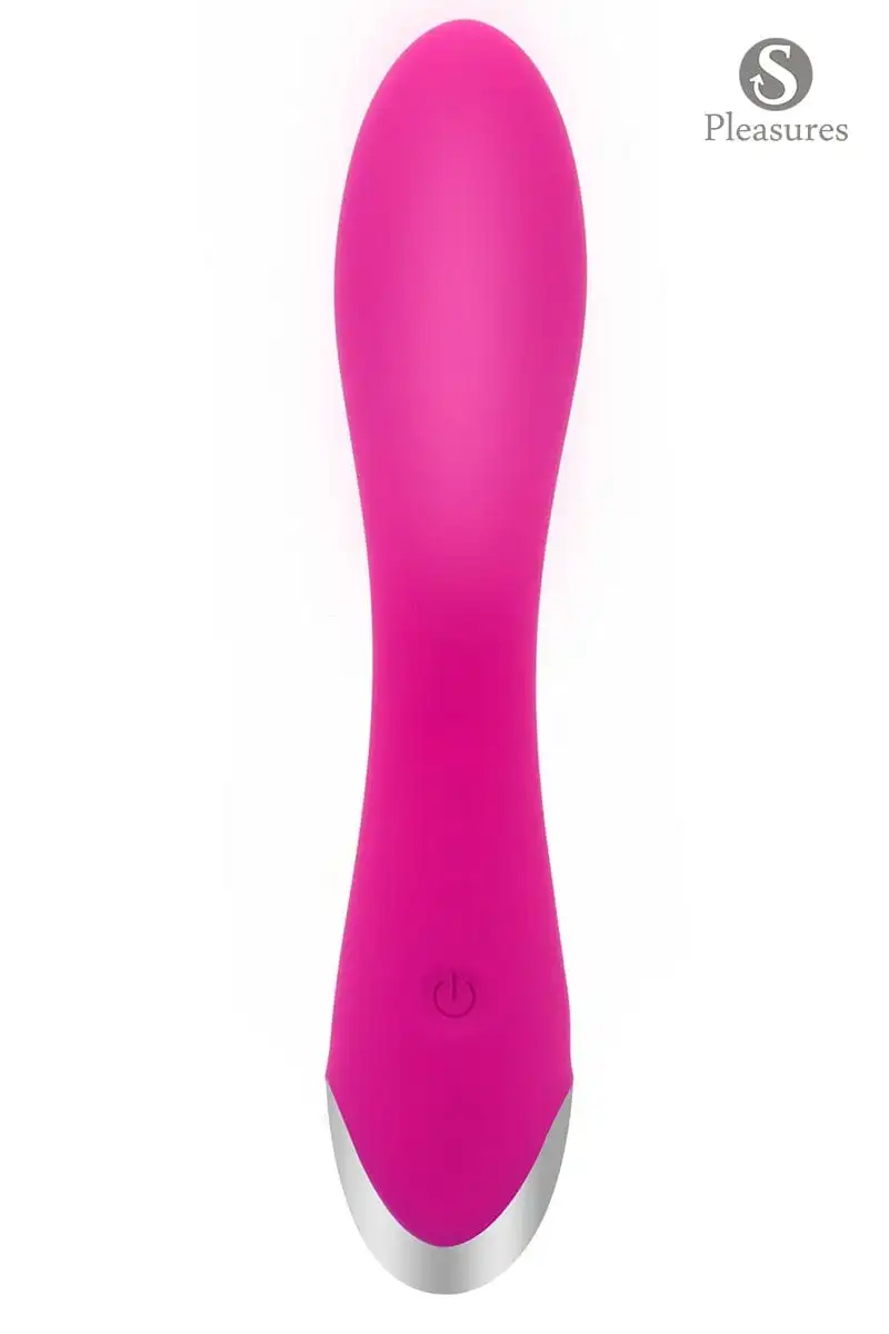 S-pleasures Vibromasseur 20 Modes Vibrant Rechargeable Smooth Rose 18cm - SPleasures 2 S-pleasures Vibromasseur 20 Modes Vibrant Rechargeable Smooth Rose 18cm - SPleasures – Image 2