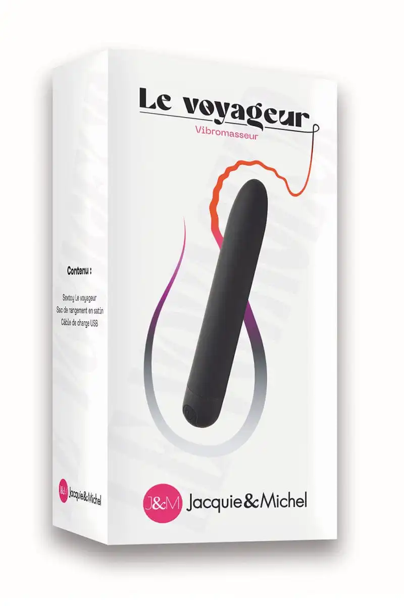 Jacquie & Michel Vibromasseur Bullet Le Voyageur 18 Cm - Jacquie Et Michel 5 Jacquie & Michel Vibromasseur Bullet Le Voyageur 18 Cm - Jacquie Et Michel – Image 5