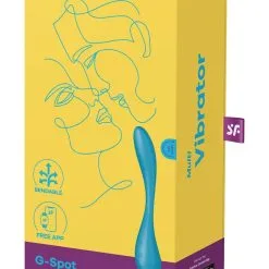 Satisfyer Vibromasseur G Spot Flex 5+ Stimulateur Clitoridien Et Vaginal Bleu - Satifyer 9 Satisfyer Vibromasseur G Spot Flex 5+ Stimulateur Clitoridien Et Vaginal Bleu - Satifyer -LINGERIES Soldes vibromasseur g spot flex 5 bleu satifyer only love 40057196282169