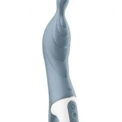 Vibromasseur Point A étanche Et Rechargeable A-Mazing 2 Gris - Satisfyer