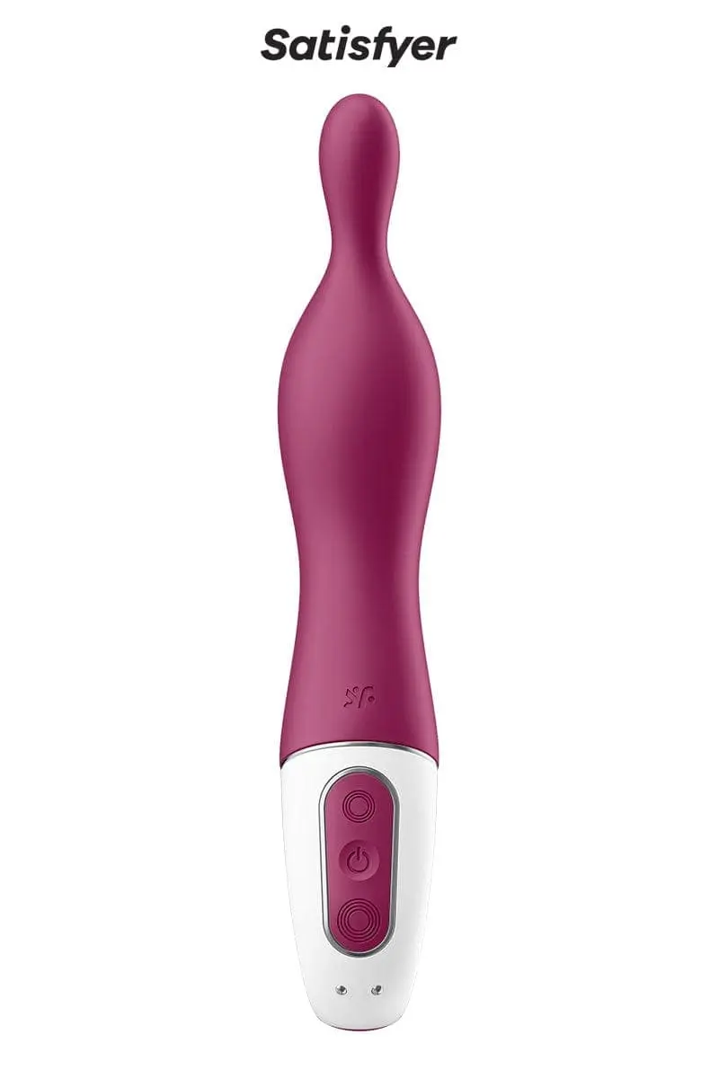 Vibromasseur Puissant A-Mazing 1 Rechargeable Et étanche Bordeaux - Satisfyer 5 Vibromasseur Puissant A-Mazing 1 Rechargeable Et étanche Bordeaux - Satisfyer – Image 5