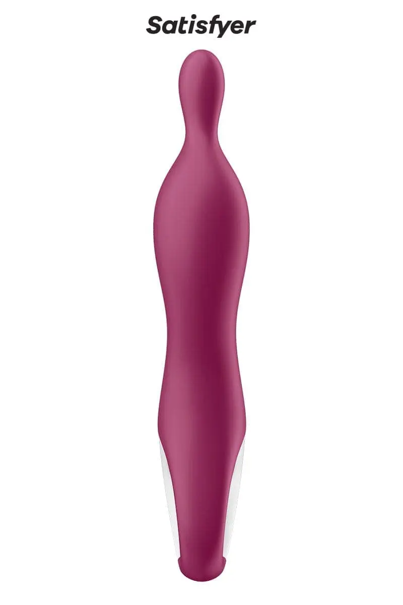 Vibromasseur Puissant A-Mazing 1 Rechargeable Et étanche Bordeaux - Satisfyer 3 Vibromasseur Puissant A-Mazing 1 Rechargeable Et étanche Bordeaux - Satisfyer – Image 3