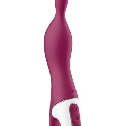 Vibromasseur Puissant A-Mazing 1 Rechargeable Et étanche Bordeaux - Satisfyer