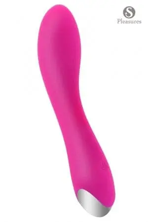 S-pleasures Vibromasseur 20 Modes Vibrant Rechargeable Smooth Rose 18cm - SPleasures 1 S-pleasures Vibromasseur 20 Modes Vibrant Rechargeable Smooth Rose 18cm - SPleasures