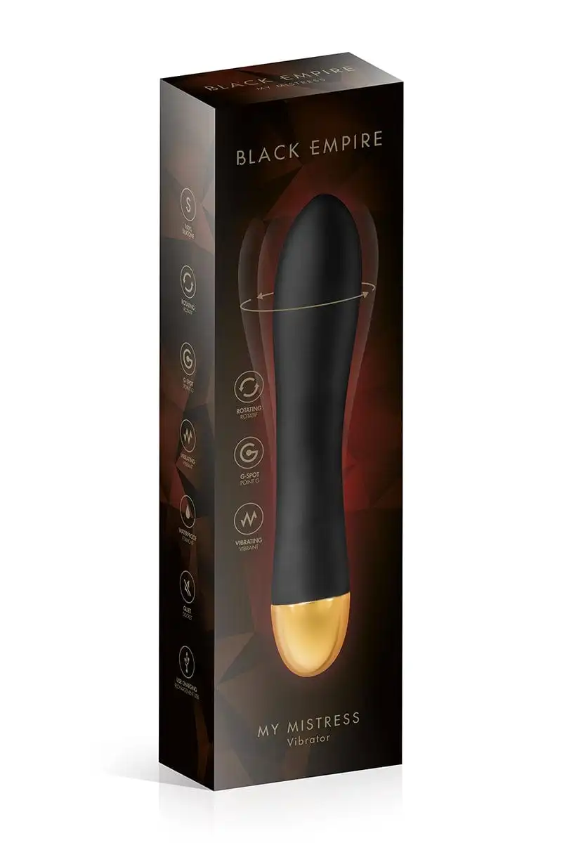 Vibromasseur Rotatif 5 Programmes Rechargeable USB My Mistress - Black Empire 4 Vibromasseur Rotatif 5 Programmes Rechargeable USB My Mistress - Black Empire – Image 4
