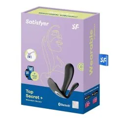 Vibromasseur Strié Triple Stimulation Top Secret+ Noir 10cm - Satisfyer 9 Vibromasseur Strié Triple Stimulation Top Secret+ Noir 10cm - Satisfyer -LINGERIES Soldes vibromasseur strie triple stimulation top secret noir 10cm satisfyer only love 34901671739572